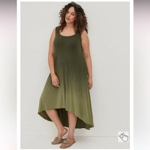 Torrid maxi hi low dress